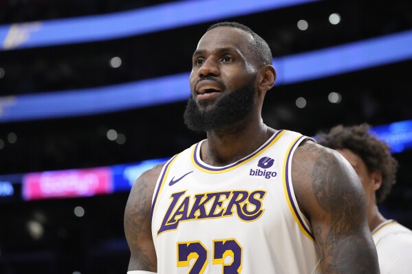 Lebron james store joins the lakers